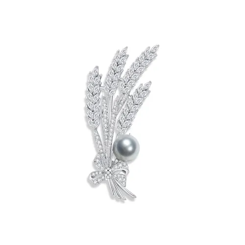 Inlady Saltwater Pearl Brooches Women's