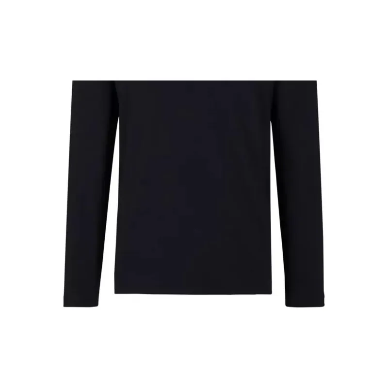 HUGO BOSS Contrast Logo Stretch Long Sleeved T Shirt-4