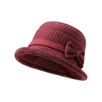 YUZHAOLIN Woolen Bucket Hats Women's