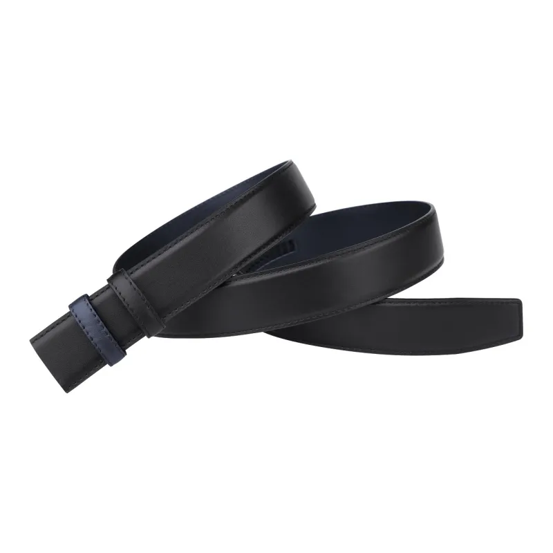 CATELLES Top Grain Cow Leather Headless Belt Men's 3.5cm-10