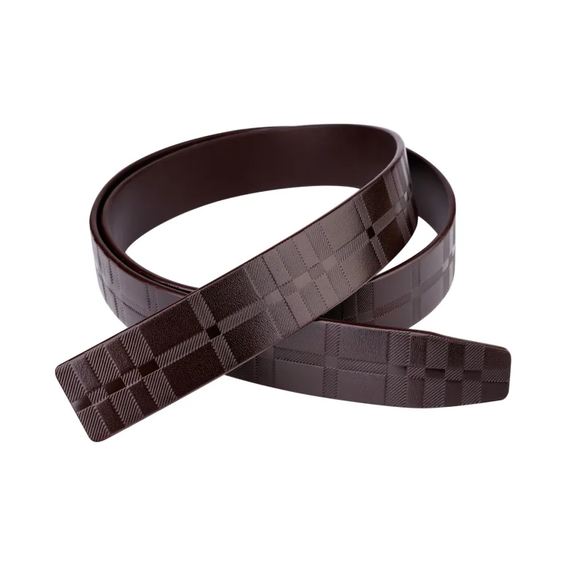 CATELLES Top Grain Cow Leather Headless Belt Men's 3.5cm-31