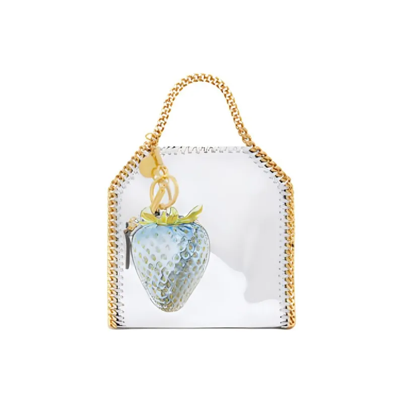 Stella McCartney Falabella Polyester With Polyurethane Handbag Women's Silver-3