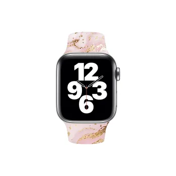 ZHENGGUANG Watch Band Apple Compatibility Silicone Material