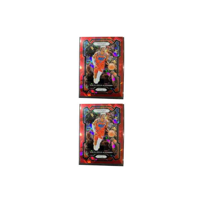 PANINI Alexander Thunder Team Prizm Collection, Red Ice, Refringer, Player Card, Rare Card Sports Cards 1 Pc-2