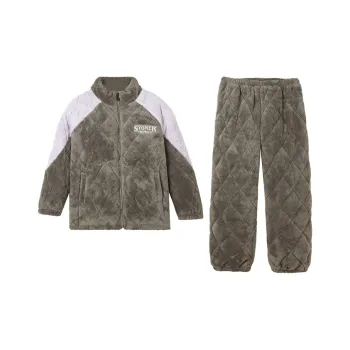 Kerener Pajama Set Women's Milk Tea Gray