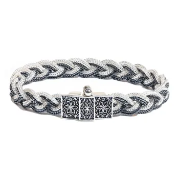 LUCKYMOJO 925 Sterling Silver Bracelets Unisex