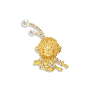 Inlady Saltwater Pearl Brooches Women's