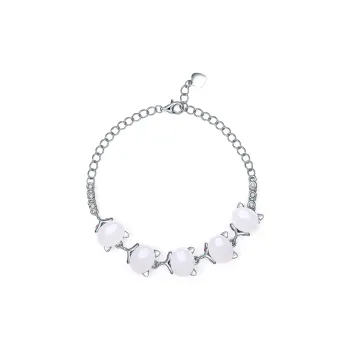 Oriental Jade Bracelets White Jade Women's