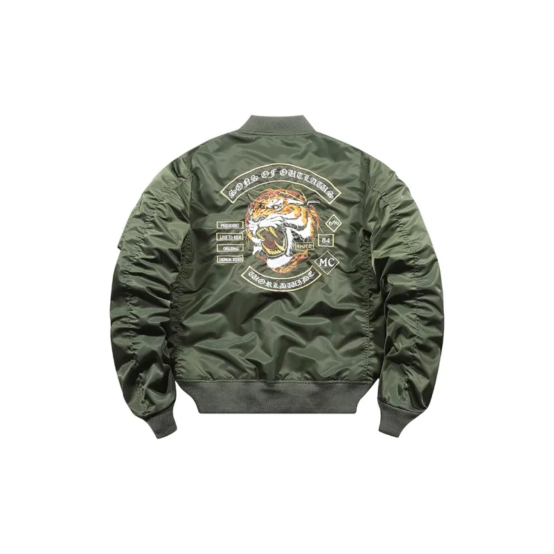 TREK&TRAVEL Baseball Jacket Unisex-1
