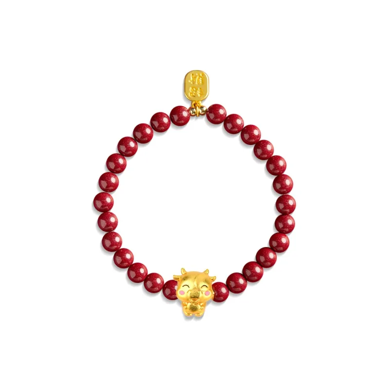 EADDA JEWELRY Cinnabar Bracelets Unisex-2