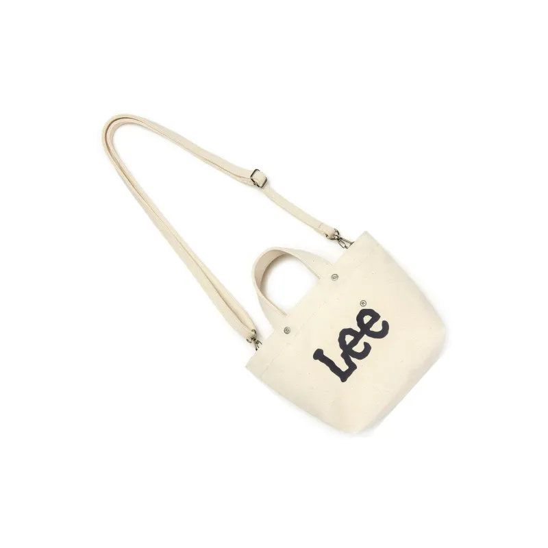 Lee Cotton Handbag, Crossbody Bag Mini Unisex Ivory-1