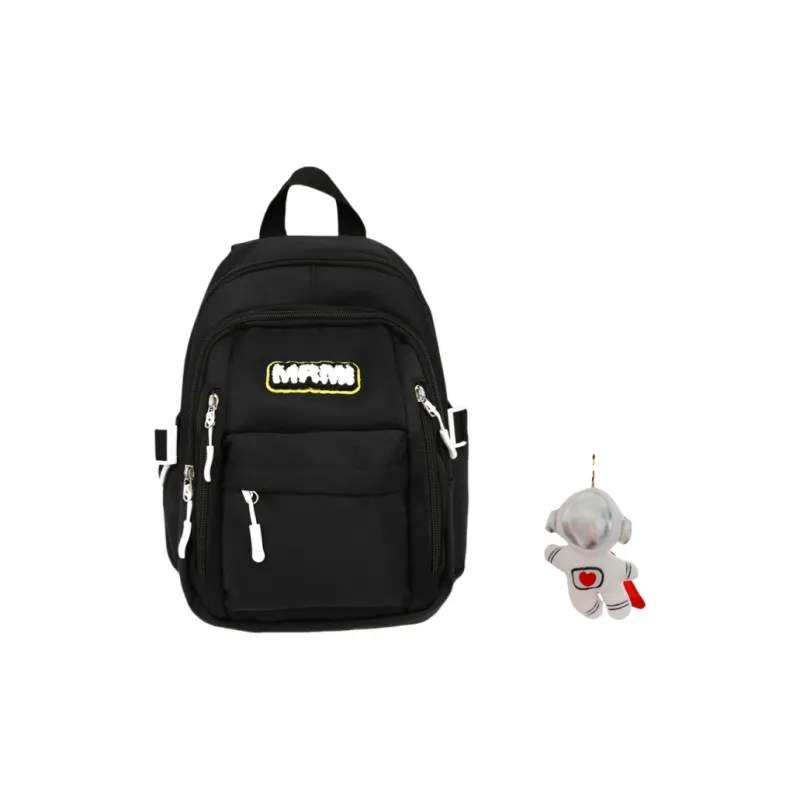 BRABOSTON Nylon Backpack Unisex Black/Green/Ecru/Purple/Blue/Yellow-0
