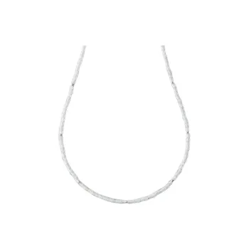 JOUETE Labradorite Necklaces Women's White