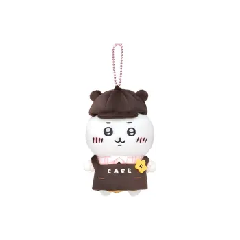 Chiikawa Coffee Shop Employee Mascot Chiikawa Doll Plush Pendant 8.5cm Height