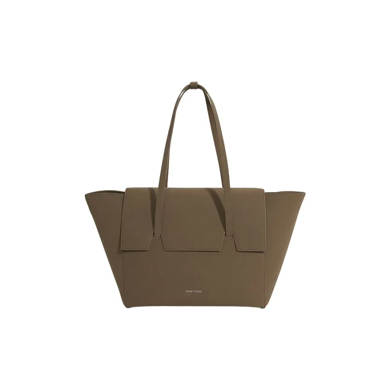 STAR TOWN Suede Handbag, Shoulder Bag Small Size Large Size Women's Multicolor-1