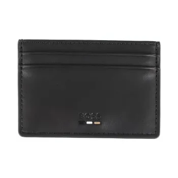 HUGO BOSS Polyurethane Card Holder Men's Black