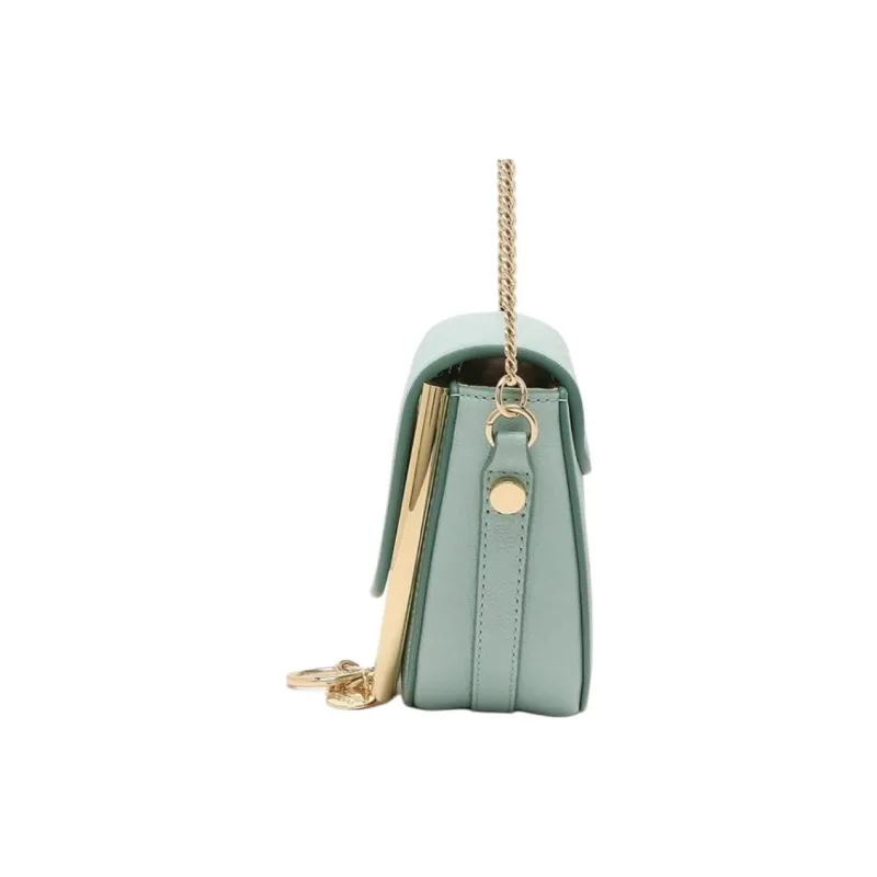 See By Chloe Leather Crossbody Bag, Shoulder Bag Women's Sky Blue-2