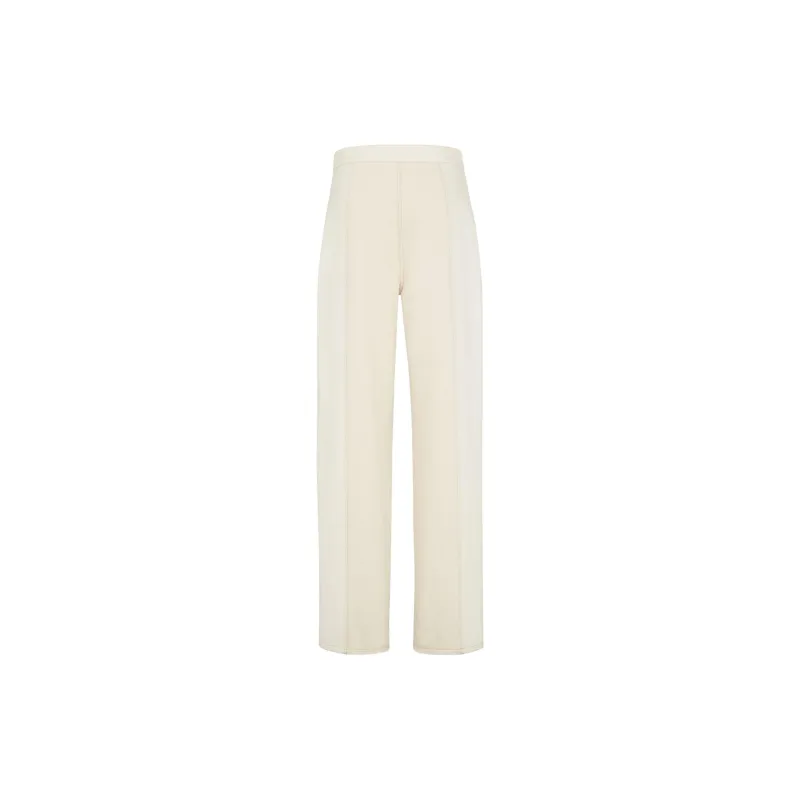 FENDI Roma Logo Embroidered Straight Leg Jeans-1