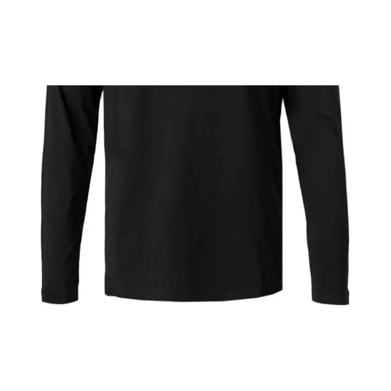 HUGO BOSS Contrast Logo Stretch Long Sleeved T Shirt-5