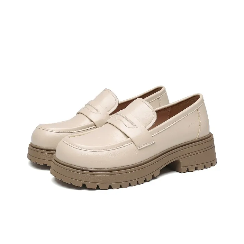 DUSTO Loafers Women's Black/Beige/Coffee-7