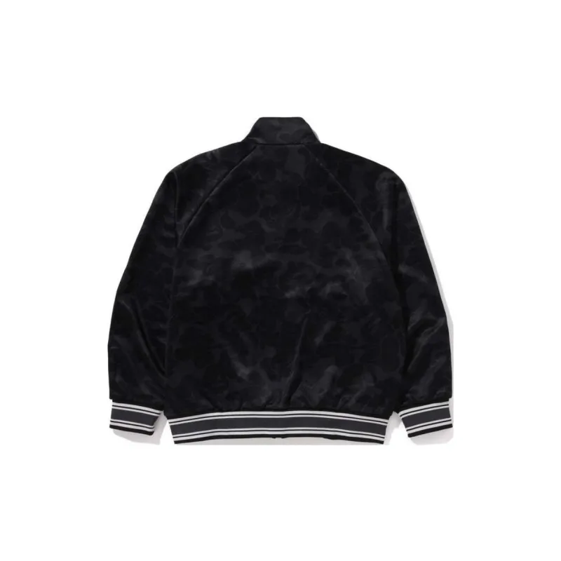 A BATHING APE Solid Camo Bathing Ape Logo Relaxed Fit Track Jacket-3