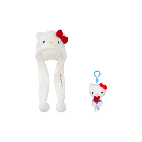 Hello Kitty Polyester Hoods & Plush Hats Unisex