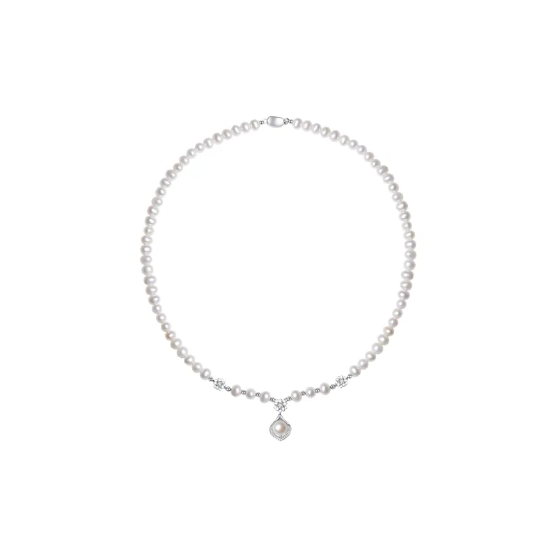 DIHUAJI Freshwater Pearl Necklaces Women's-1