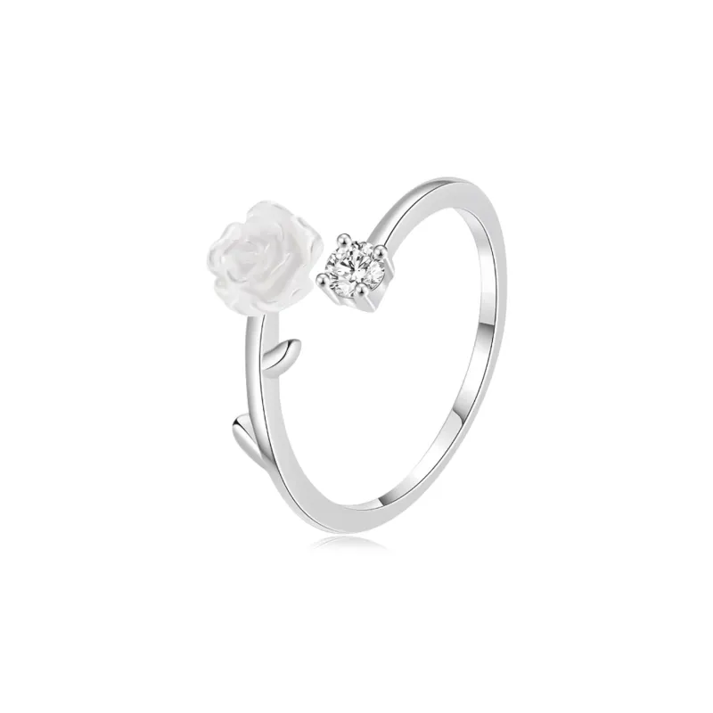 BTOE 925 Sterling Silver Rings Women's-0