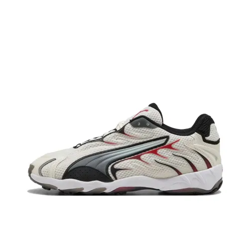 PUMA Inhale Anti Slip Wear Resistant Low Top Casual Running Shoes Unisex White