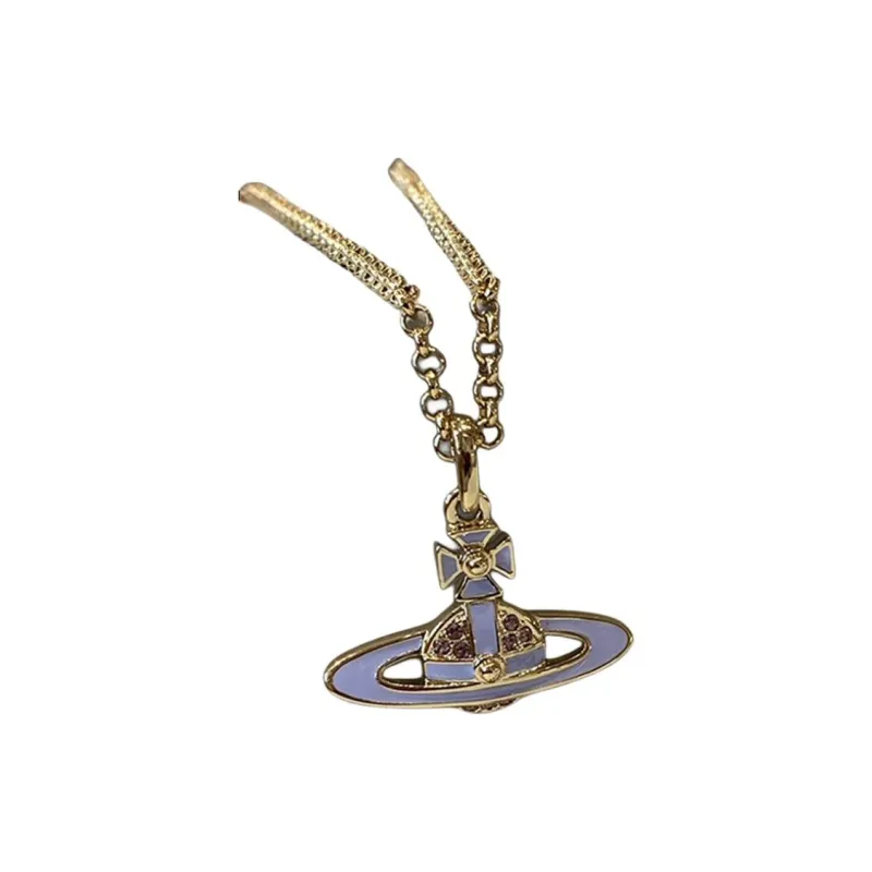 Vivienne Westwood Necklaces Unisex Purple-1