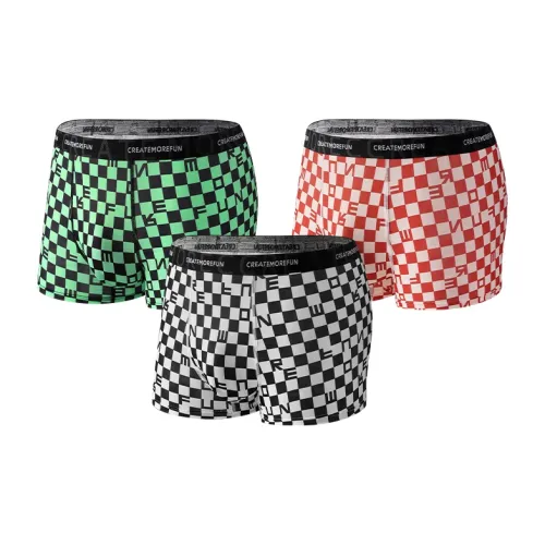 Qiao Ni Tong Underpants Men's 3 Pack