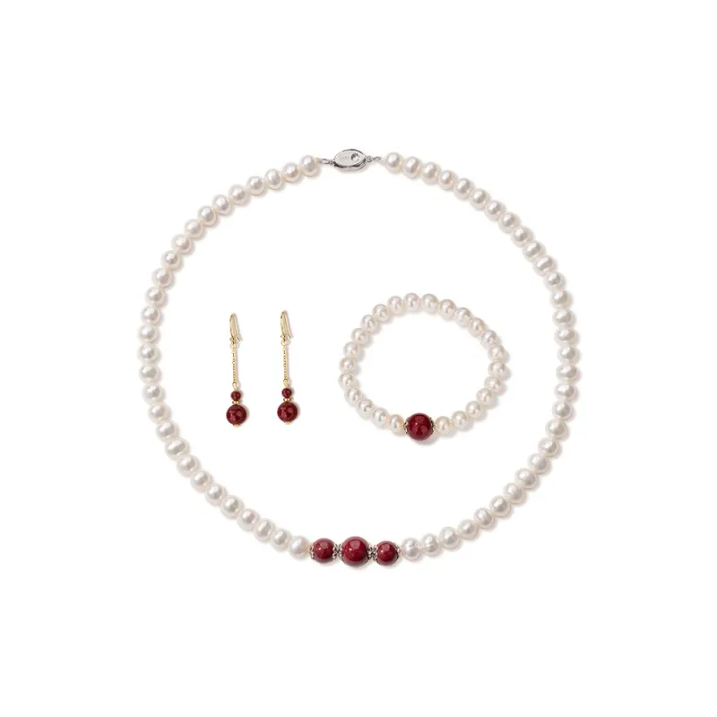 Mofei Freshwater Pearl Necklaces Women's-0