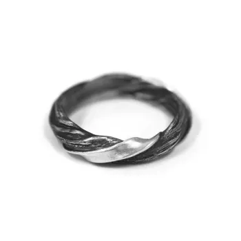 Silver Art 999 Fine Silver Rings Men's