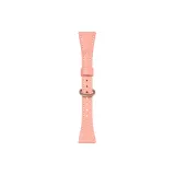 Pink Rose Gold Buckle-Horseshoe Buckle Small Round Pendant Belt