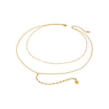 Leticia Ponti Stainless Steel Necklaces Women's