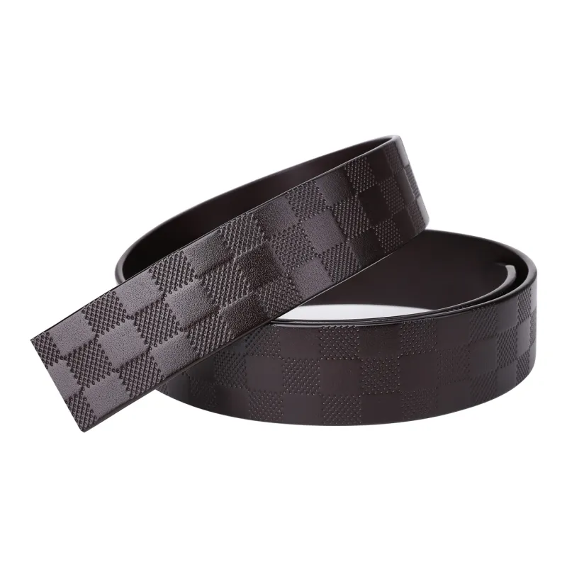 CATELLES Top Grain Cow Leather Headless Belt Men's 3/3.5/3.8CM-3