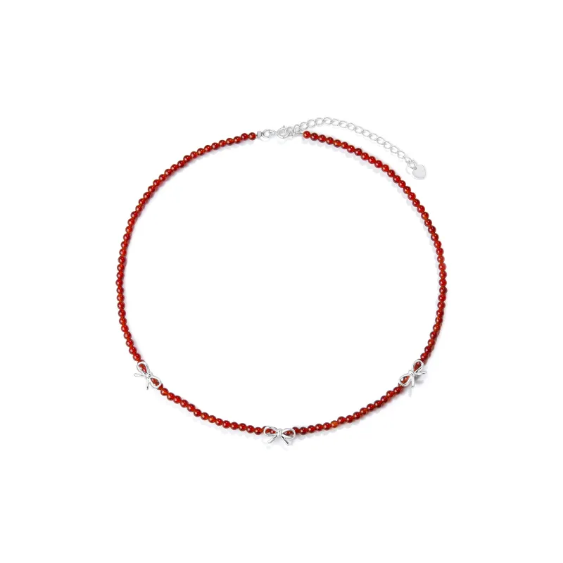 Tanizuku Agate Necklaces Women's-1