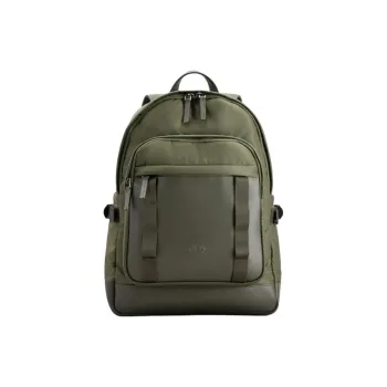 TOD'S Nylon Backpack Medium Size Men's Green