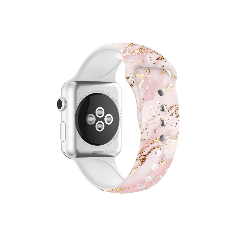 ZHENGGUANG Watch Band Apple Compatibility Silicone Material-2