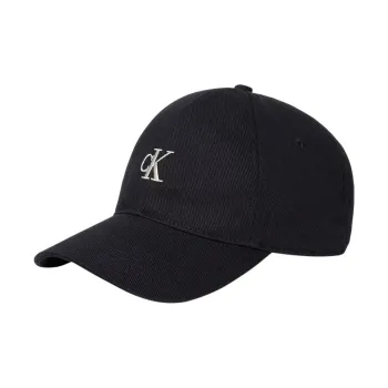CALVIN KLEIN Cotton Baseball Caps Men's Black