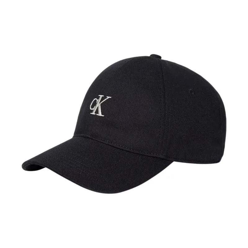 CALVIN KLEIN Cotton Baseball Caps Men's Black-0