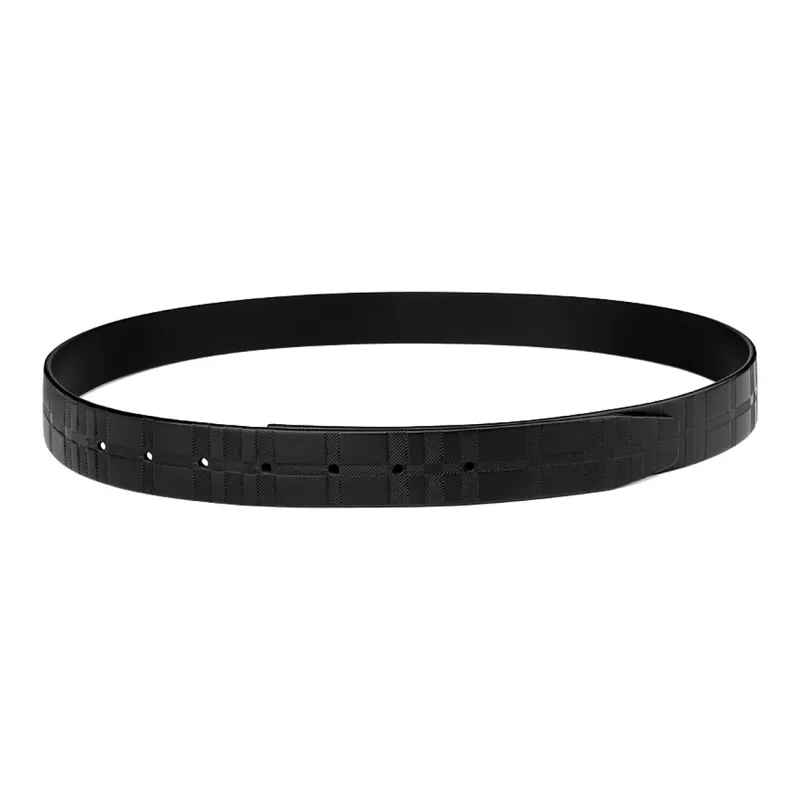 CATELLES Top Grain Cow Leather Headless Belt Men's 3.5cm-16