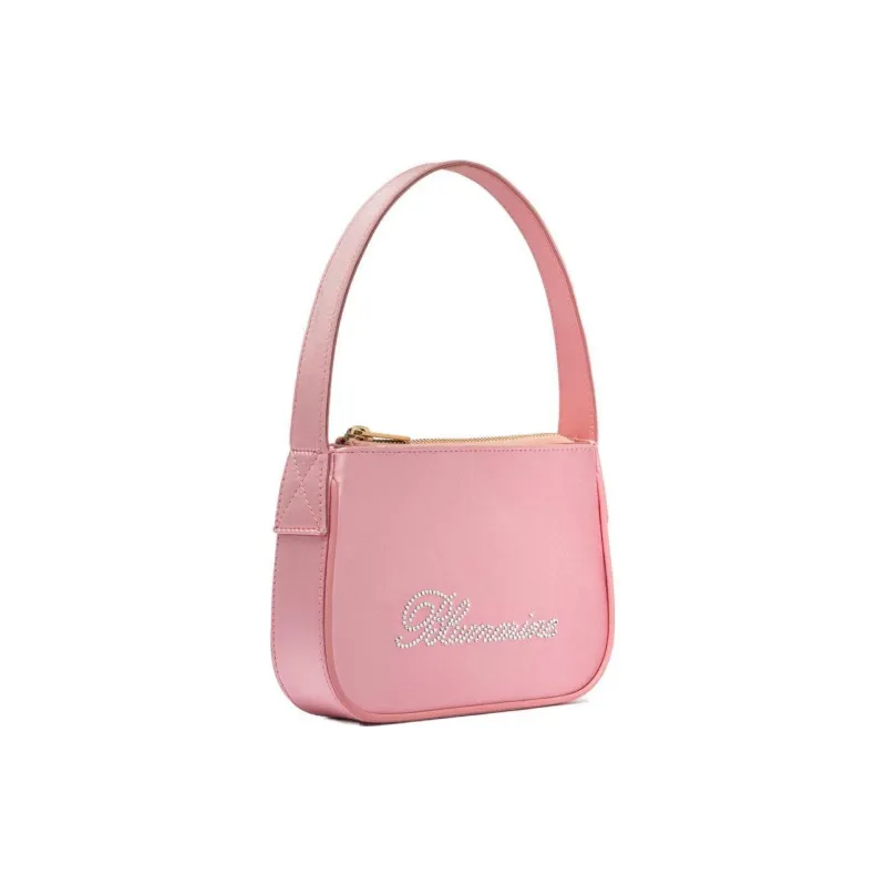 Blumarine Satin Handbag Women's Pink-1