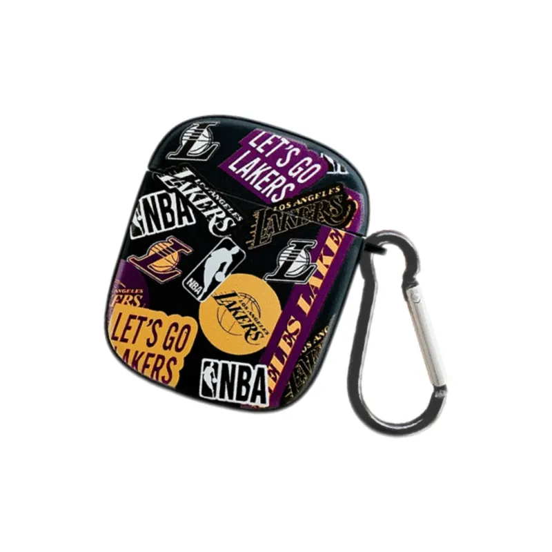 Koman Compatible With Apple AirPods 1/2/3/Pro 1/2 Generation TPU Trendy Pattern Headphone Cases-5