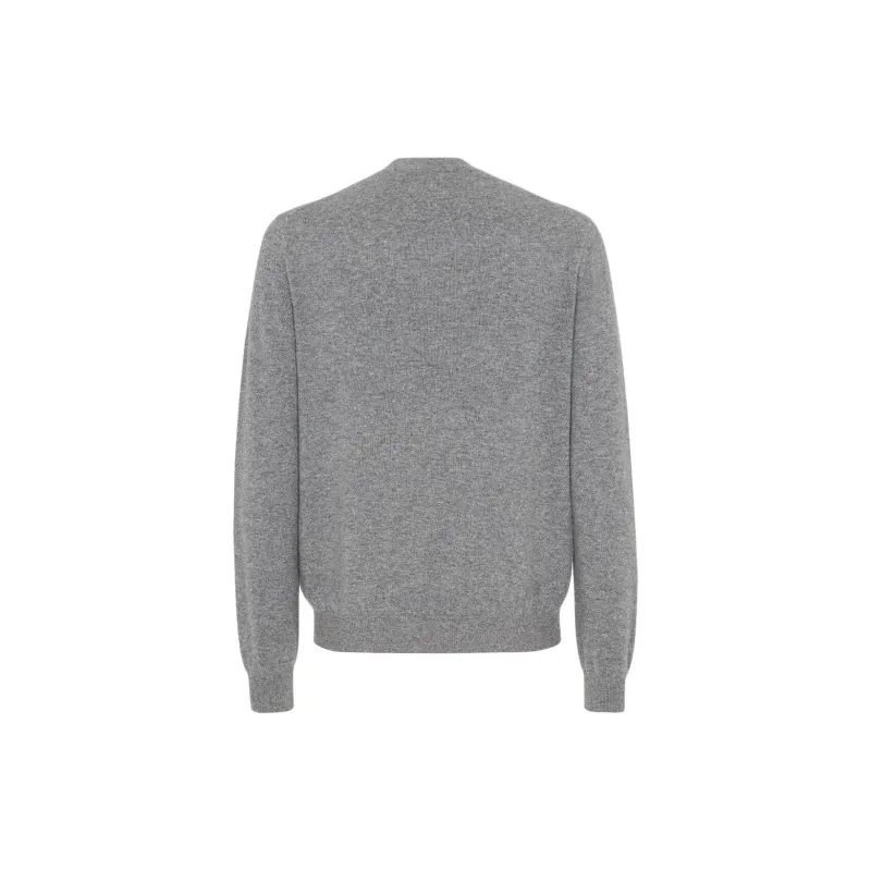 FENDI Long Sleeved Crewneck Knitted Jumper-1