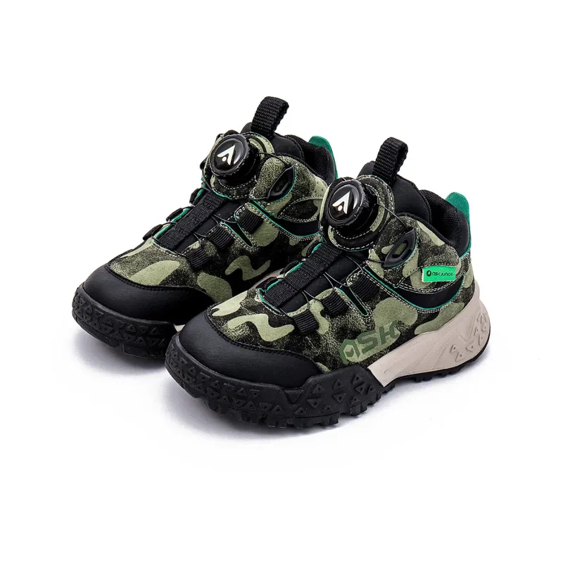 ASK Slip-Resistant Warm Height Increasing Low-Top Children's Basketball Shoes Kids'-8