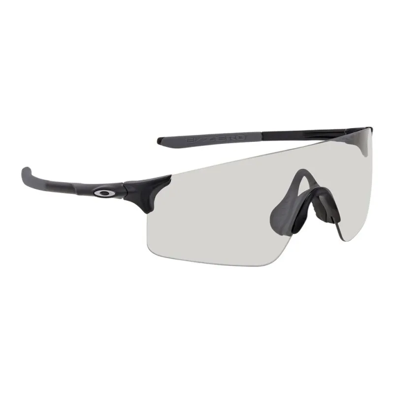 Oakley Plastic Irregular Shape Sunglasses Men's Black-3