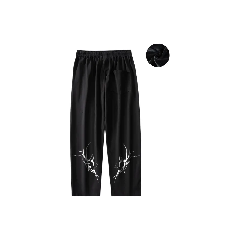 Small Columns Under The Sea Casual Pants Unisex-14