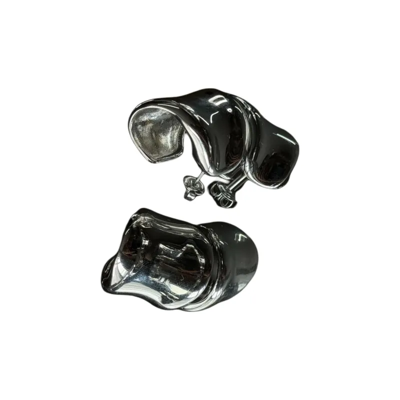 JASMIN SPARROW Silver-Plated Earrings Unisex-3