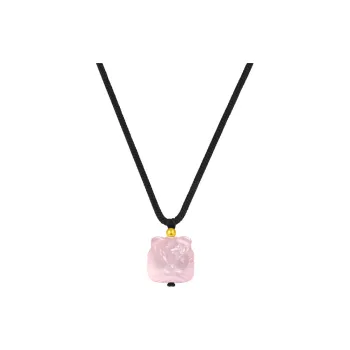 EADDA JEWELRY Obsidian Necklaces Unisex